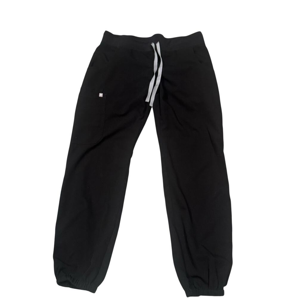 Figs Women's Kade Black Cargo Scrub Jogger Pants™ Size S - Picture 8 of 11